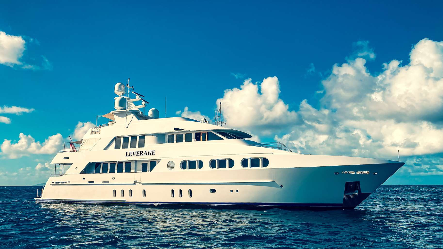 Motor Yacht 'LEVERAGE', 10 PAX, 7 Crew, 125.00 Ft, 38.00 Meters, Built 2003, Palmer Johnson, Refit Year 2020