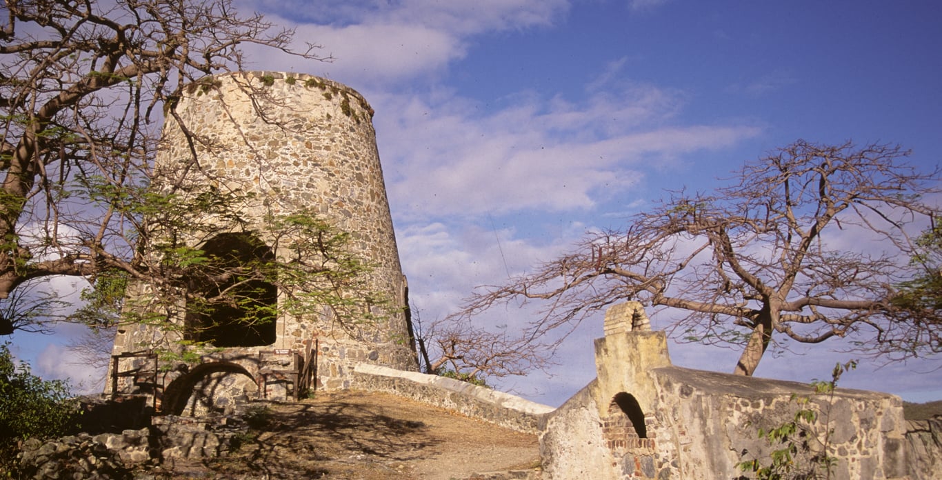 Sugar mill ruins St. John