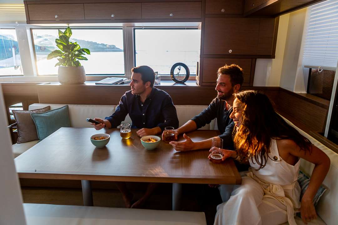 Catamaran Yacht 'VALIUM52' Salon, 10 PAX, 3 Crew, 52.00 Ft, 15.00 Meters, Built 2019, Lagoon