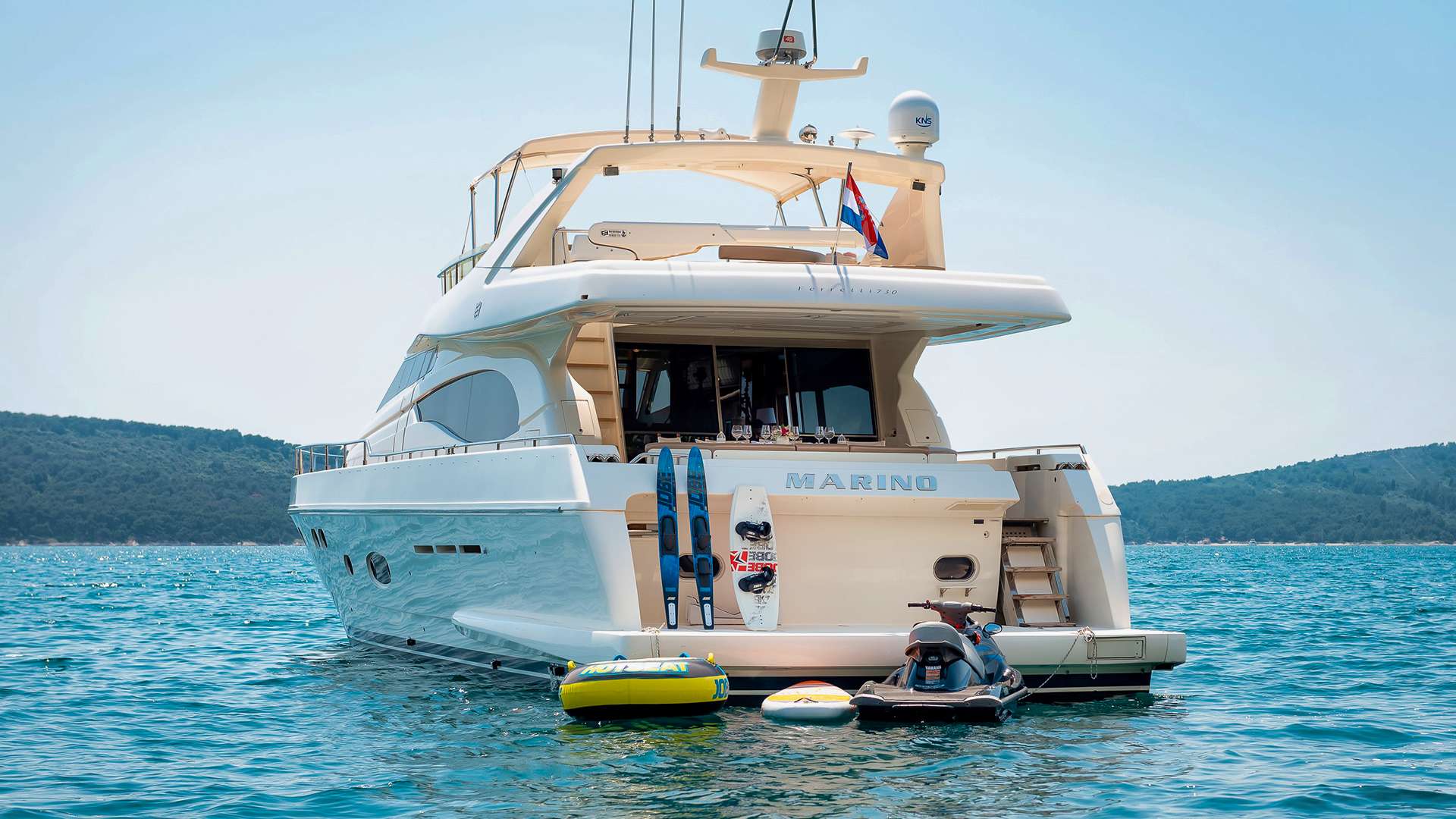 Motor Yacht 'MARINO', 8 PAX, 3 Crew, 72.00 Ft, 22.00 Meters, Built 2003, Ferretti, Refit Year 2018