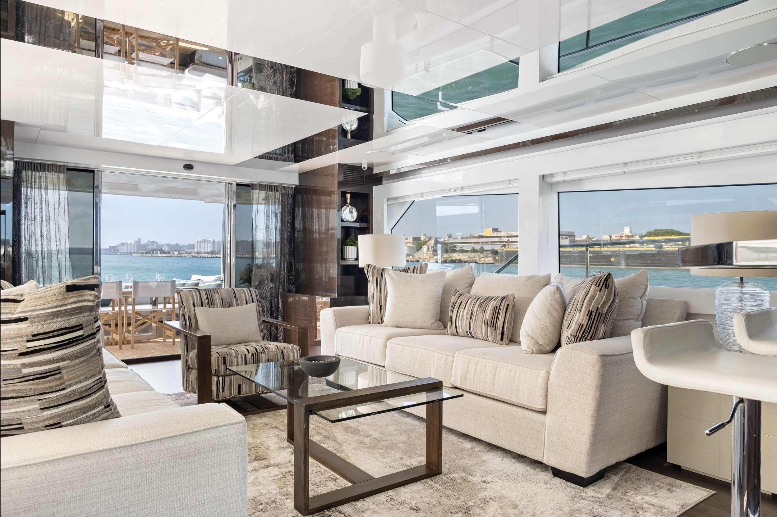 Motor Yacht 'OMNIA' Main Salon, 6 PAX, 2 Crew, 78.00 Ft, 23.00 Meters, Built 2018, .