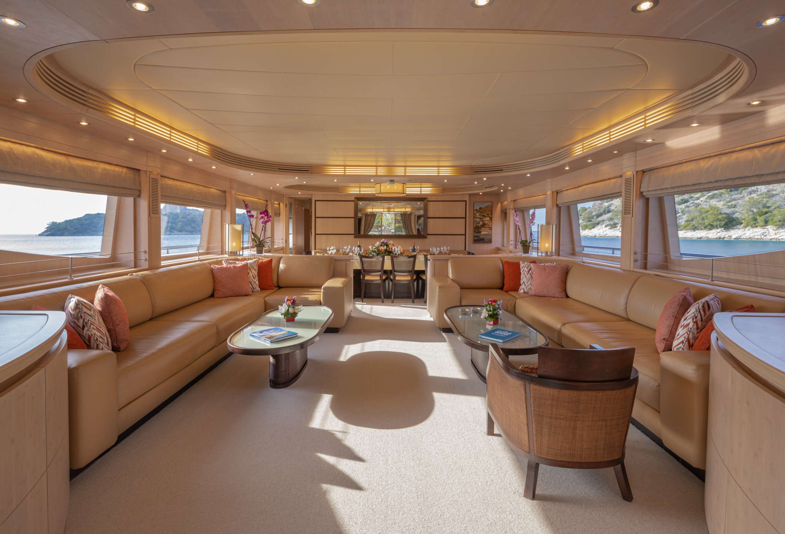 Motor Yacht 'GLAROS' Saloon, 12 PAX, 7 Crew, 132.00 Ft, 40.00 Meters, Built 2006, Maiora, Refit Year 2019