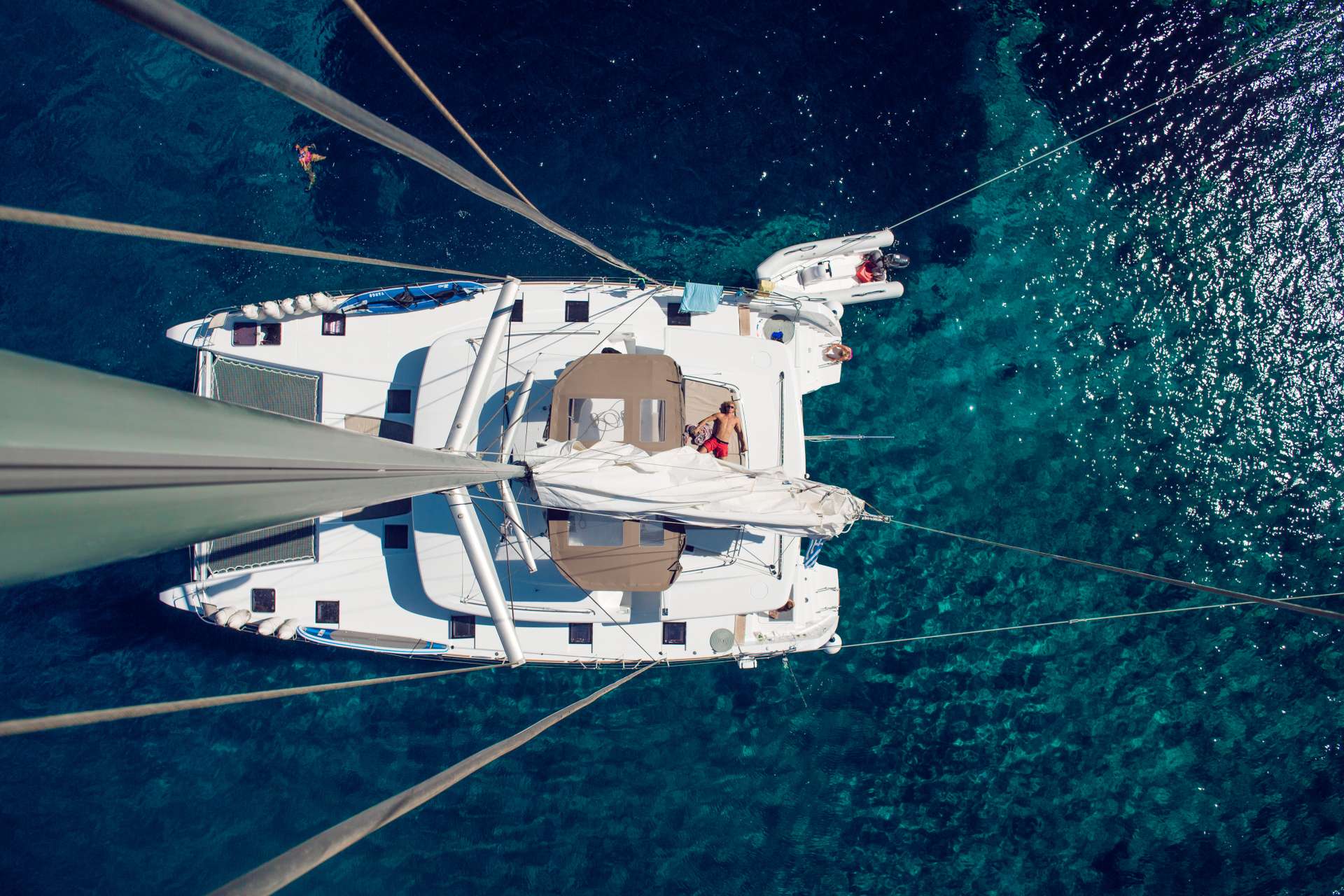Catamaran Yacht 'KEPI' From the Mast, 8 PAX, 2 Crew, 52.00 Ft, 15.00 Meters, Built 2014, Lagoon, Refit Year 2020