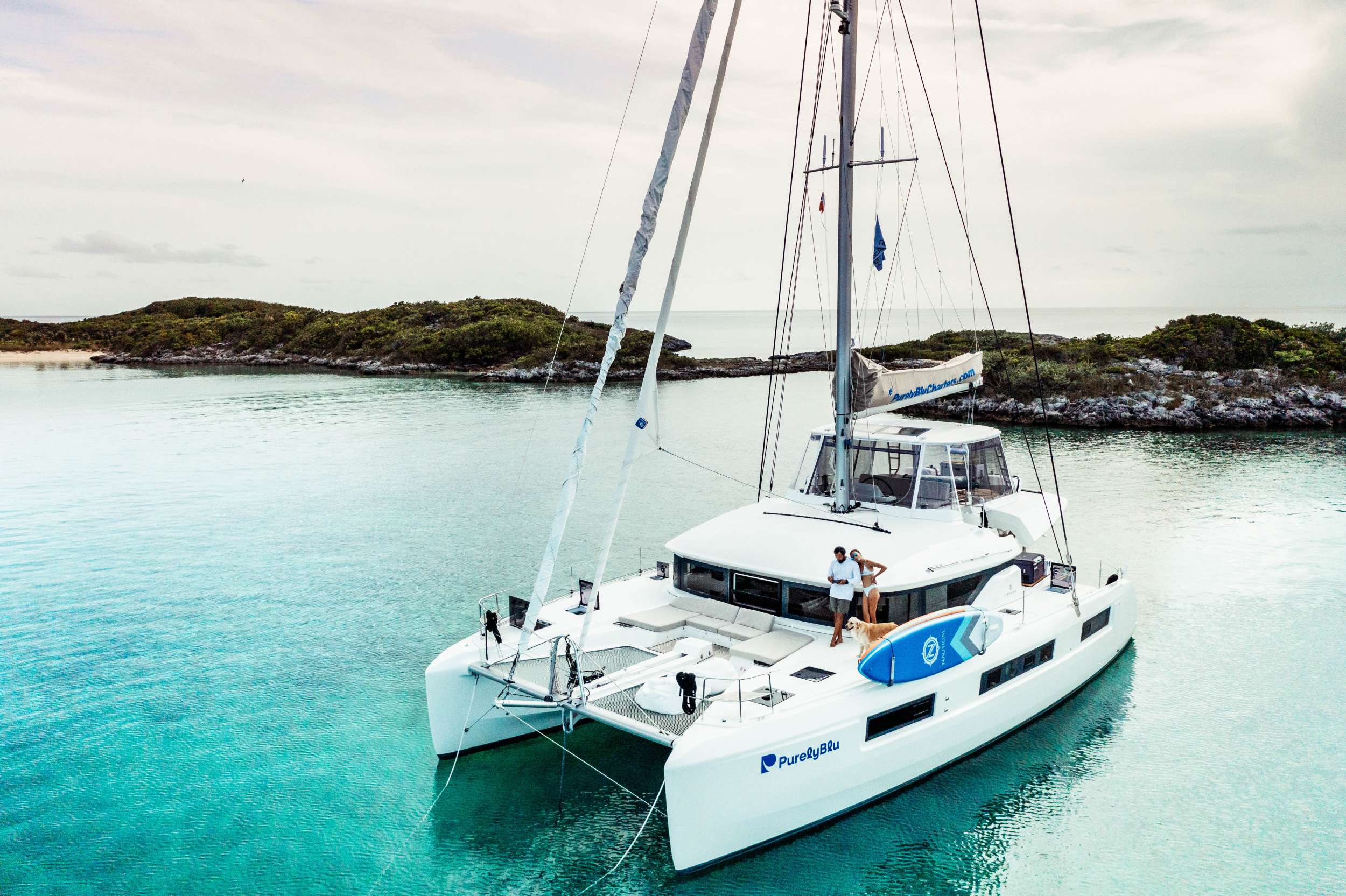 Catamaran Yacht 'PURELYBLU', 8 PAX, 2 Crew, 50.00 Ft, 15.00 Meters, Built 2020, Lagoon