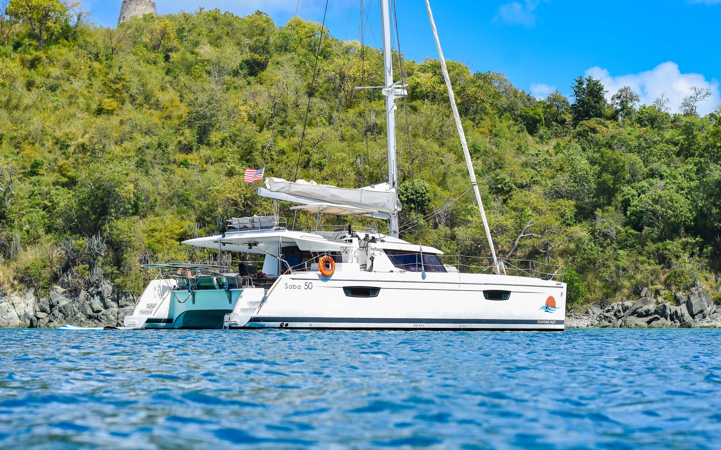 Catamaran Yacht 'KATRINA', 8 PAX, 2 Crew, 50.00 Ft, 15.00 Meters, Built 2018, Fountaine Pajot