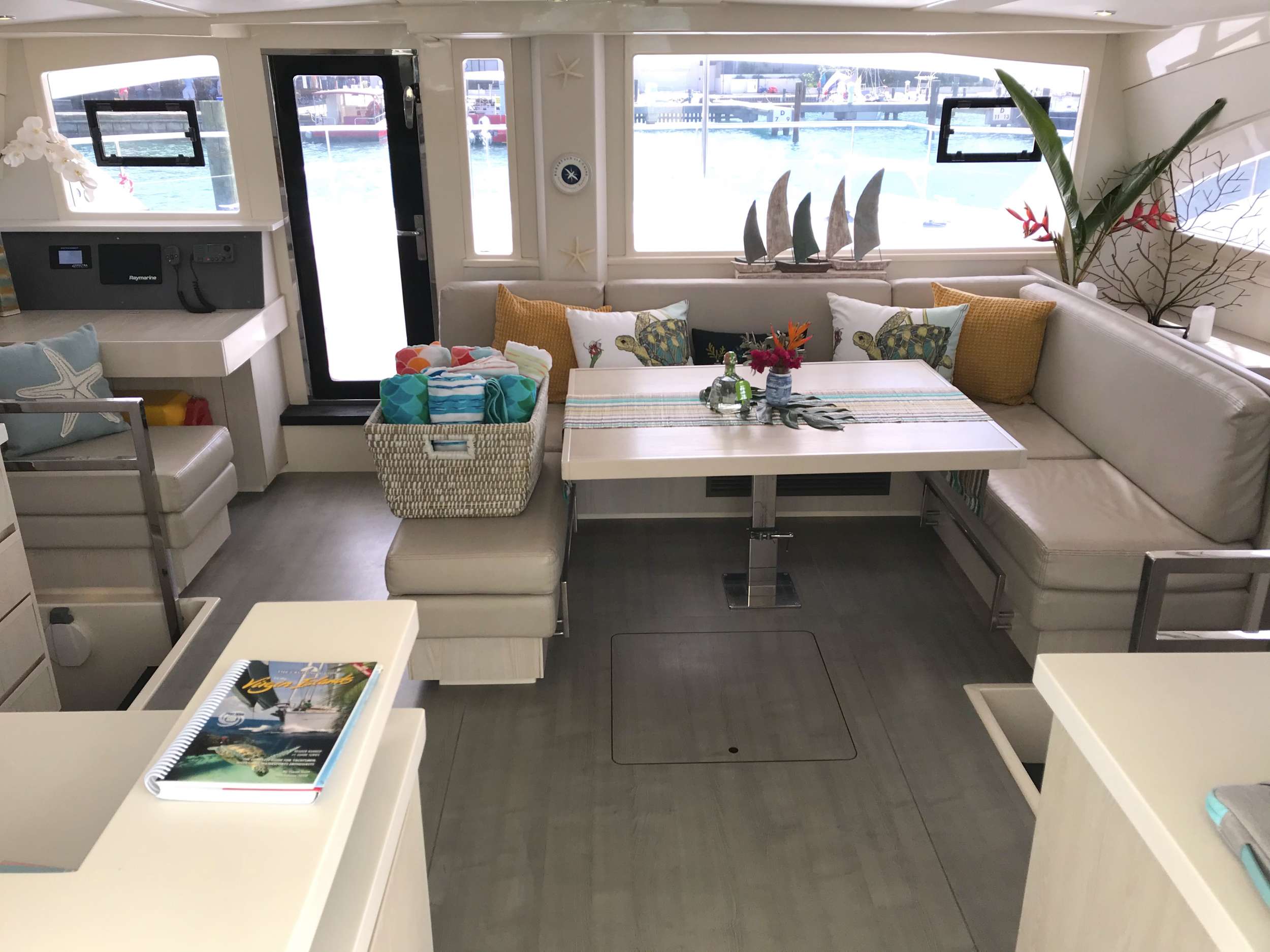 Catamaran Yacht 'SOMEWHERE HOT' The yacht features a spacious saloon, 6 PAX, 2 Crew, 51.00 Ft, 15.00 Meters, Built 2019, Leopard