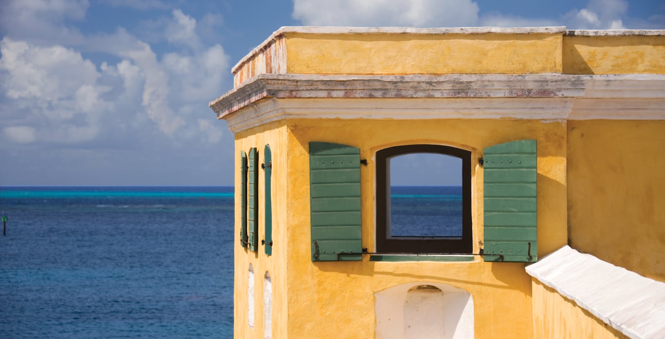 View from a building in Charlotte Amalie