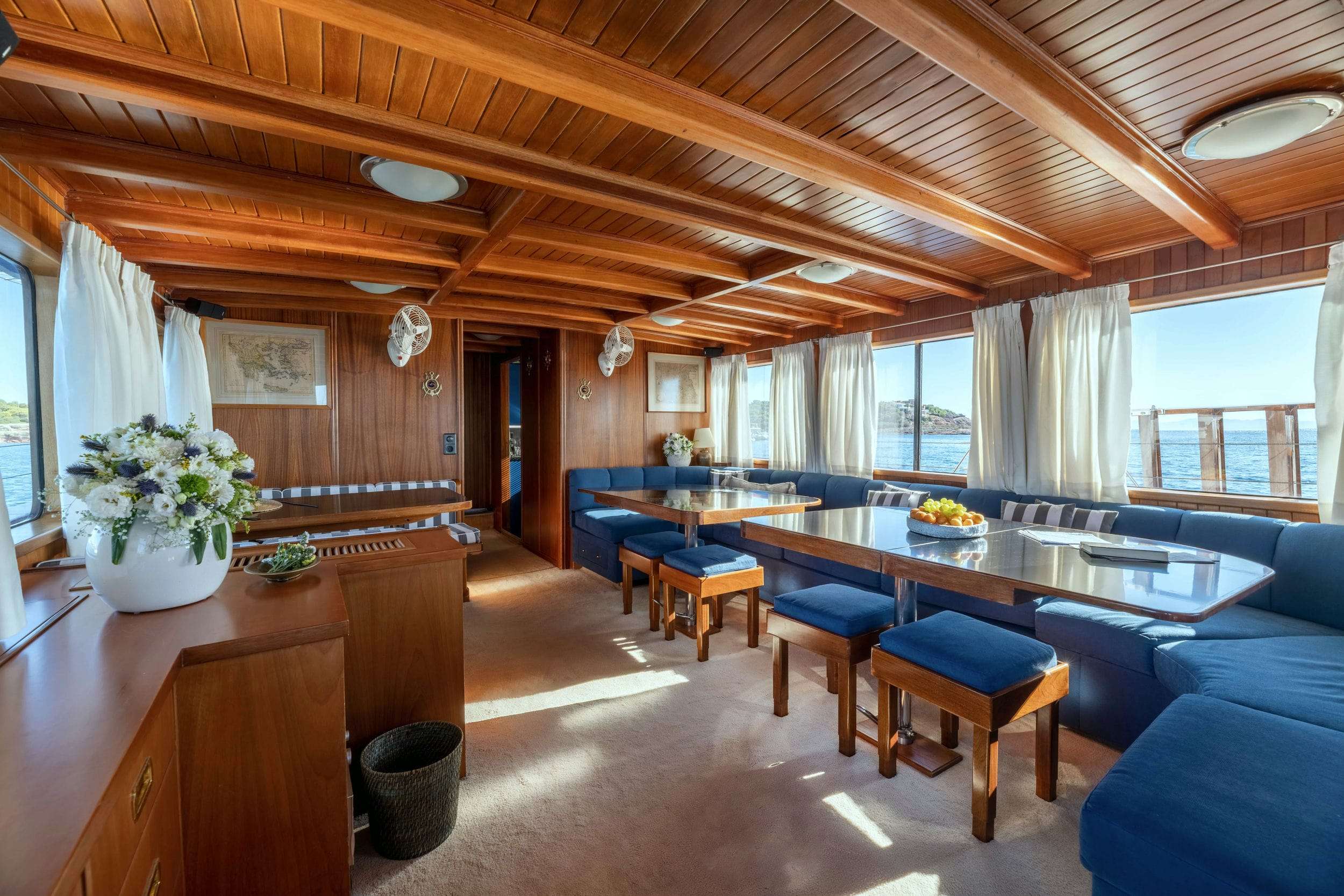 Motor Sailing Yacht 'LITHI', 8 PAX, 4 Crew, 86.00 Ft, 26.00 Meters, Built 1967, Psaros Shipyard, Refit Year Major refit in 2000, annual partial refits and maintenance 