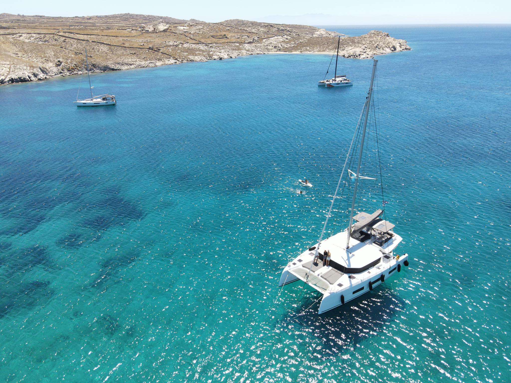 Catamaran Yacht 'MY BLUE HEAVEN', 10 PAX, 2 Crew, 48.00 Ft, 14.00 Meters, Built 2020, Dufour
