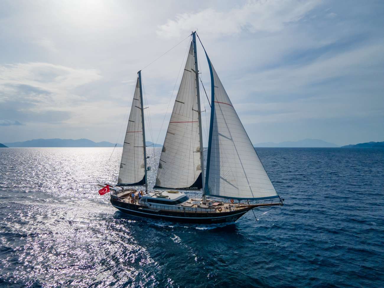 Sailing Yacht 'BLUE HEAVEN', 9 PAX, 5 Crew, 98.00 Ft, 30.00 Meters, Built 2011, Mavi Rota Yachting, Refit Year 2022