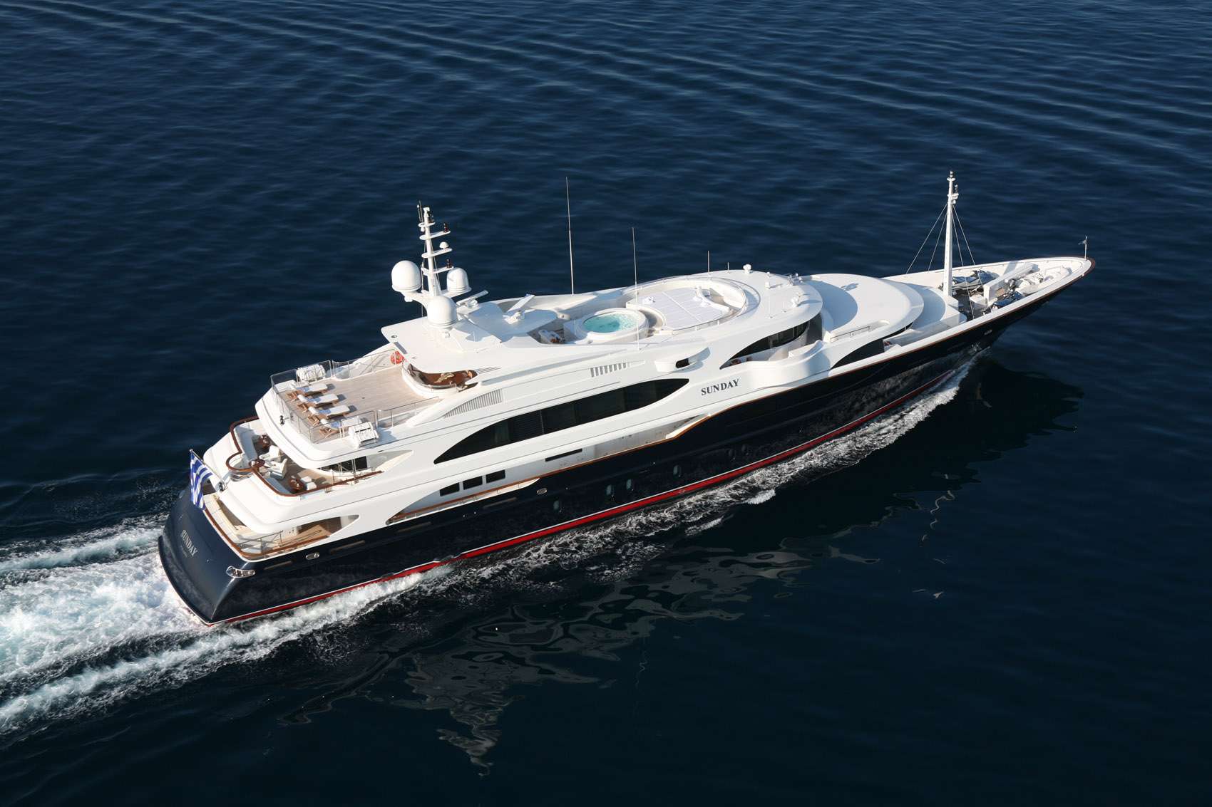 Motor Yacht 'SUNDAY', 12 PAX, 14 Crew, 196.00 Ft, 59.00 Meters, Built 2006, Benetti, Refit Year 2010