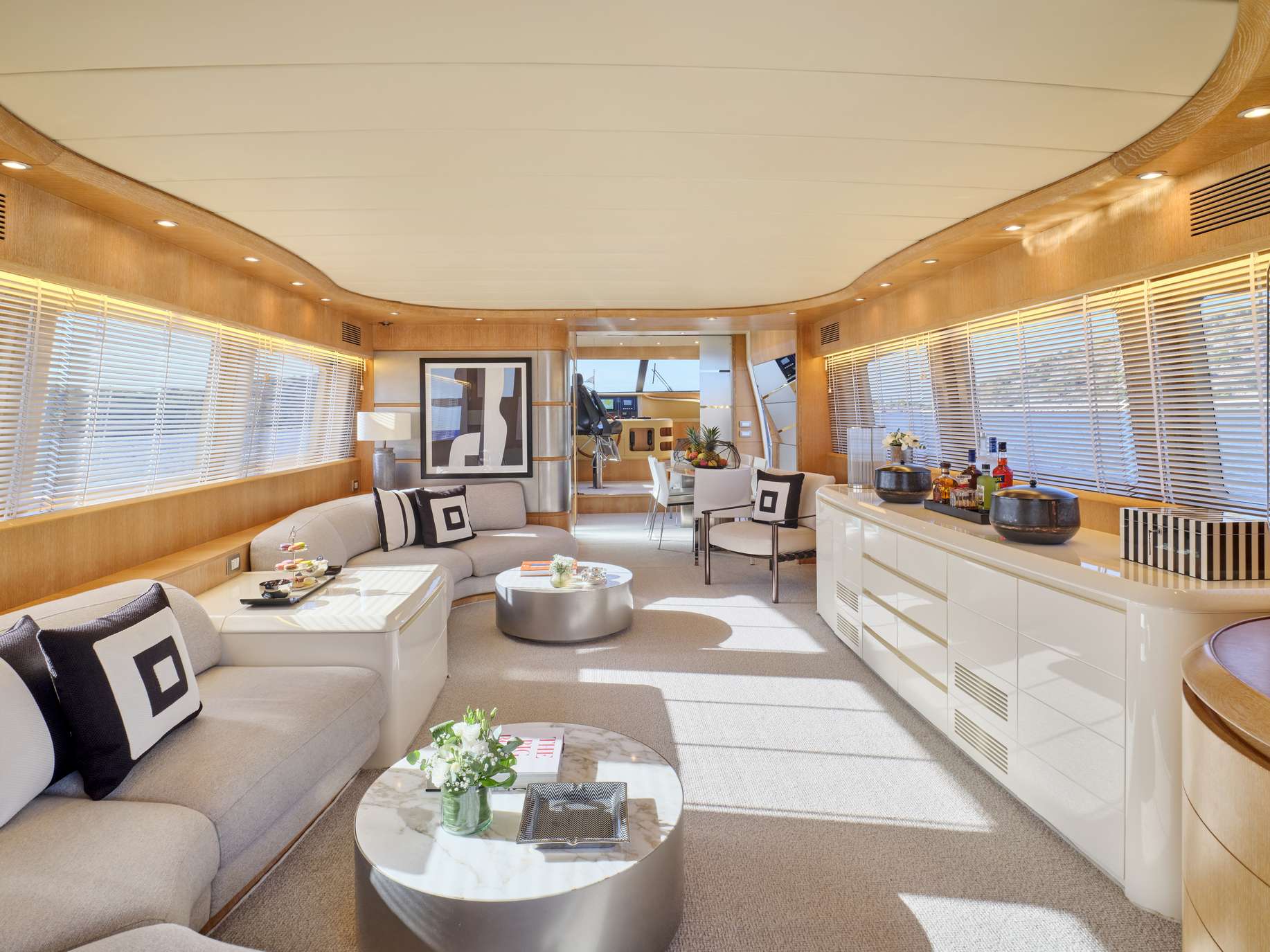 Motor Yacht 'IRENE'S' Main Salon, 10 PAX, 5 Crew, 86.00 Ft, 26.00 Meters, Built 2003, Majora, Refit Year 2020