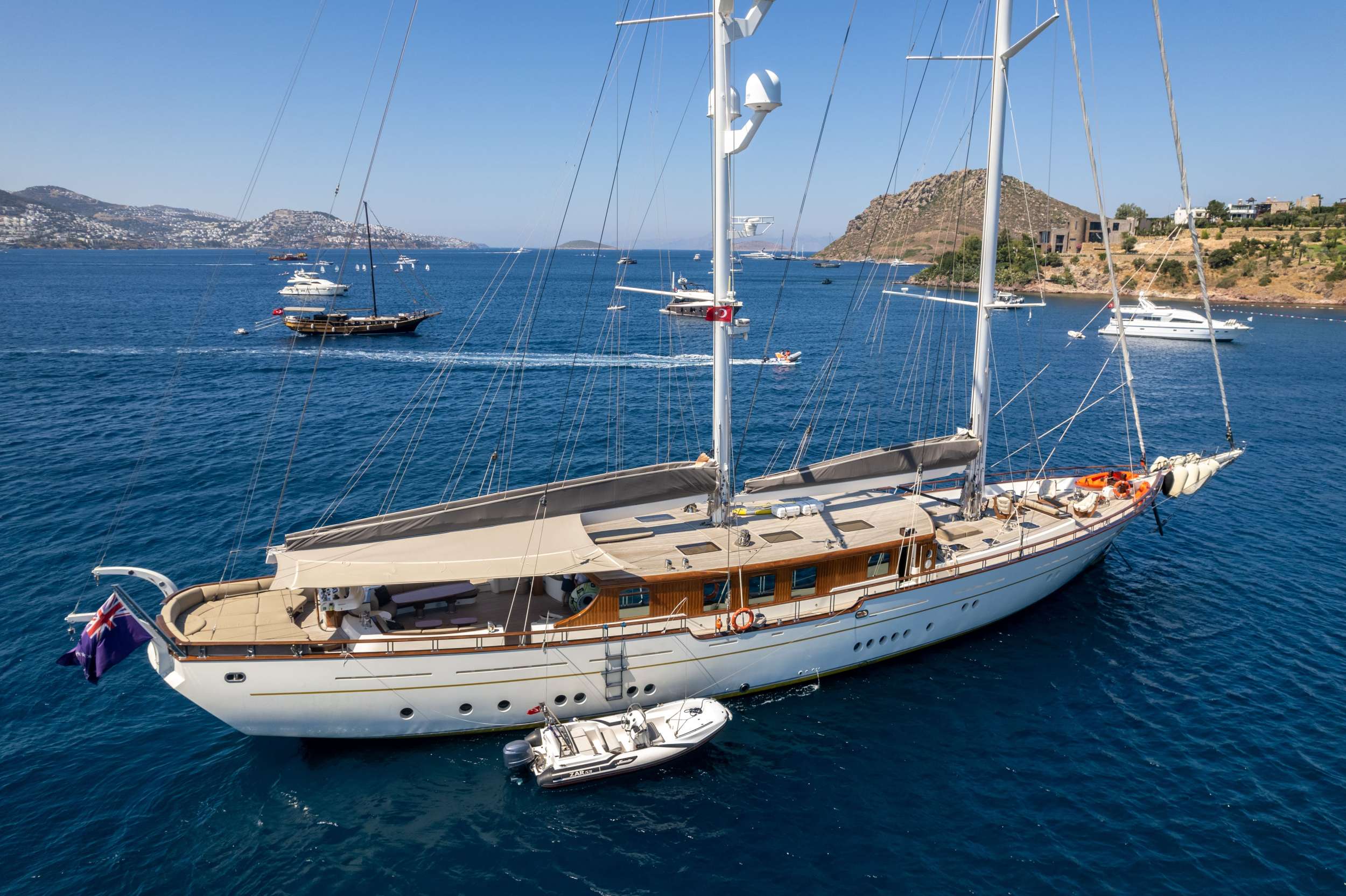 Sailing Yacht 'ZANZIBA', 10 PAX, 6 Crew, 131.00 Ft, 40.00 Meters, Built 2015, Etemoglu Boatyard