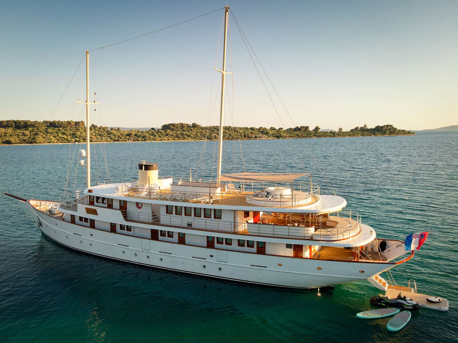 Motor Yacht 'BELLEZZA', 38 PAX, 10 Crew, 170.00 Ft, 52.00 Meters, Built 2019, Custom, Refit Year 2024