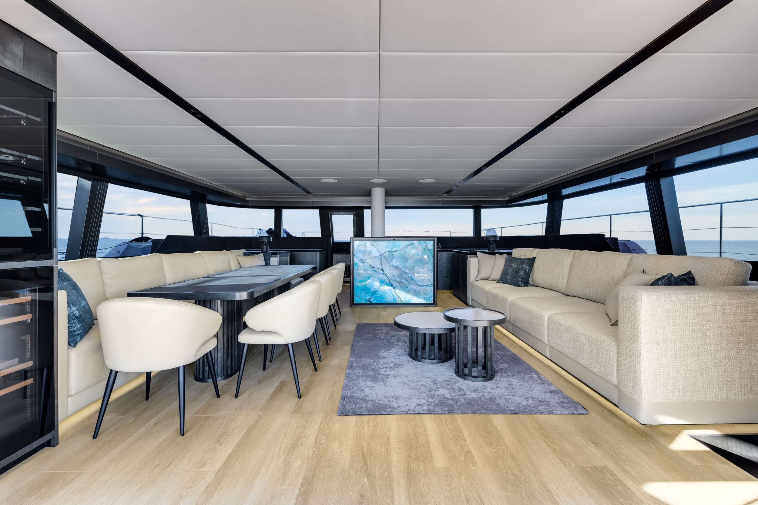 Catamaran Yacht 'AGATA BLU' Saloon, 10 PAX, 4 Crew, 74.00 Ft, 22.00 Meters, Built 2023, Sunreef Yachts