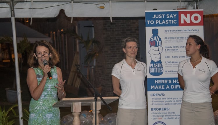 Luxury yacht companies Going Green Contest in Antigua