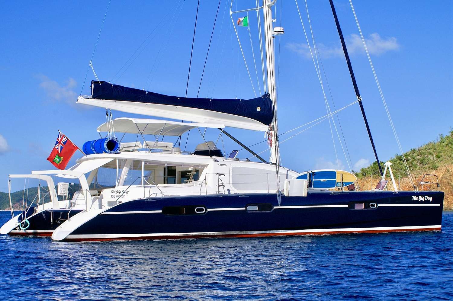 Catamaran Yacht 'THE BIG DOG', 8 PAX, 2 Crew, 62.00 Ft, 18.00 Meters, Built 2002, Leopard, Refit Year 2018