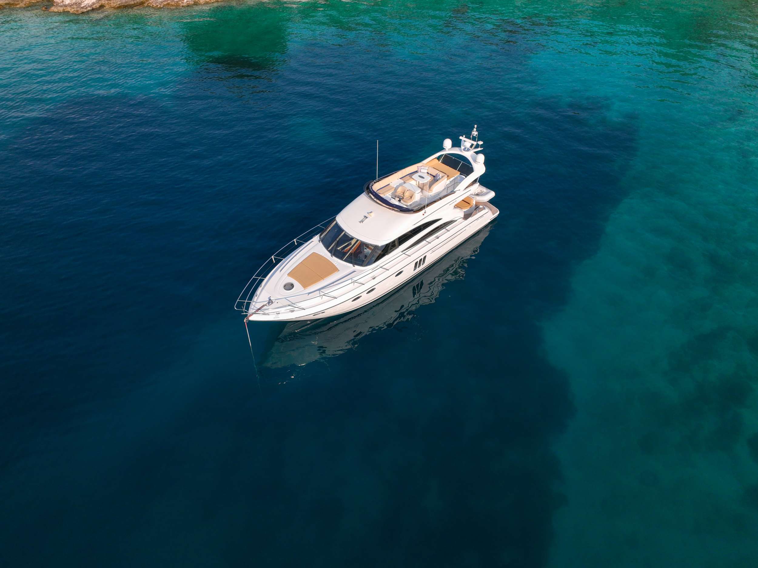 Motor Yacht 'ANNA WO', 6 PAX, 2 Crew, 57.00 Ft, 17.00 Meters, Built 2008, Princess, UK