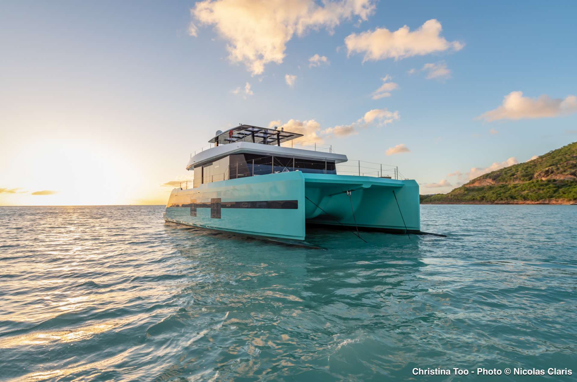 Motor Yacht 'CHRISTINA TOO', 8 PAX, 4 Crew, 68.00 Ft, 20.00 Meters, Built 2017, Sunreef Yachts