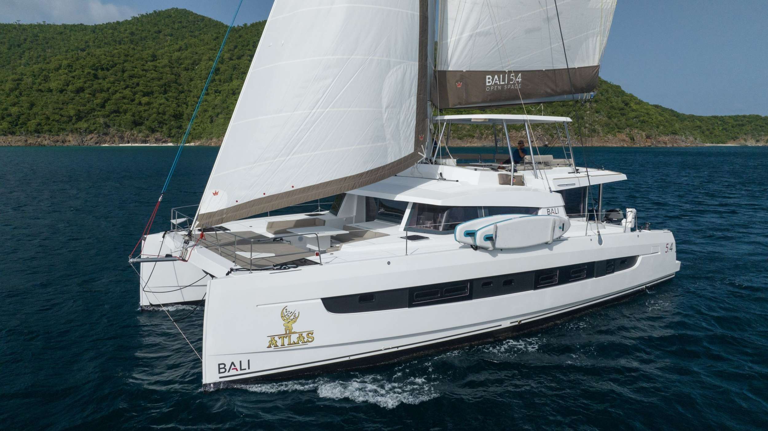 Catamaran Yacht 'ATLAS', 8 PAX, 2 Crew, 54.00 Ft, 16.00 Meters, Built 2022, Bali Catamarans