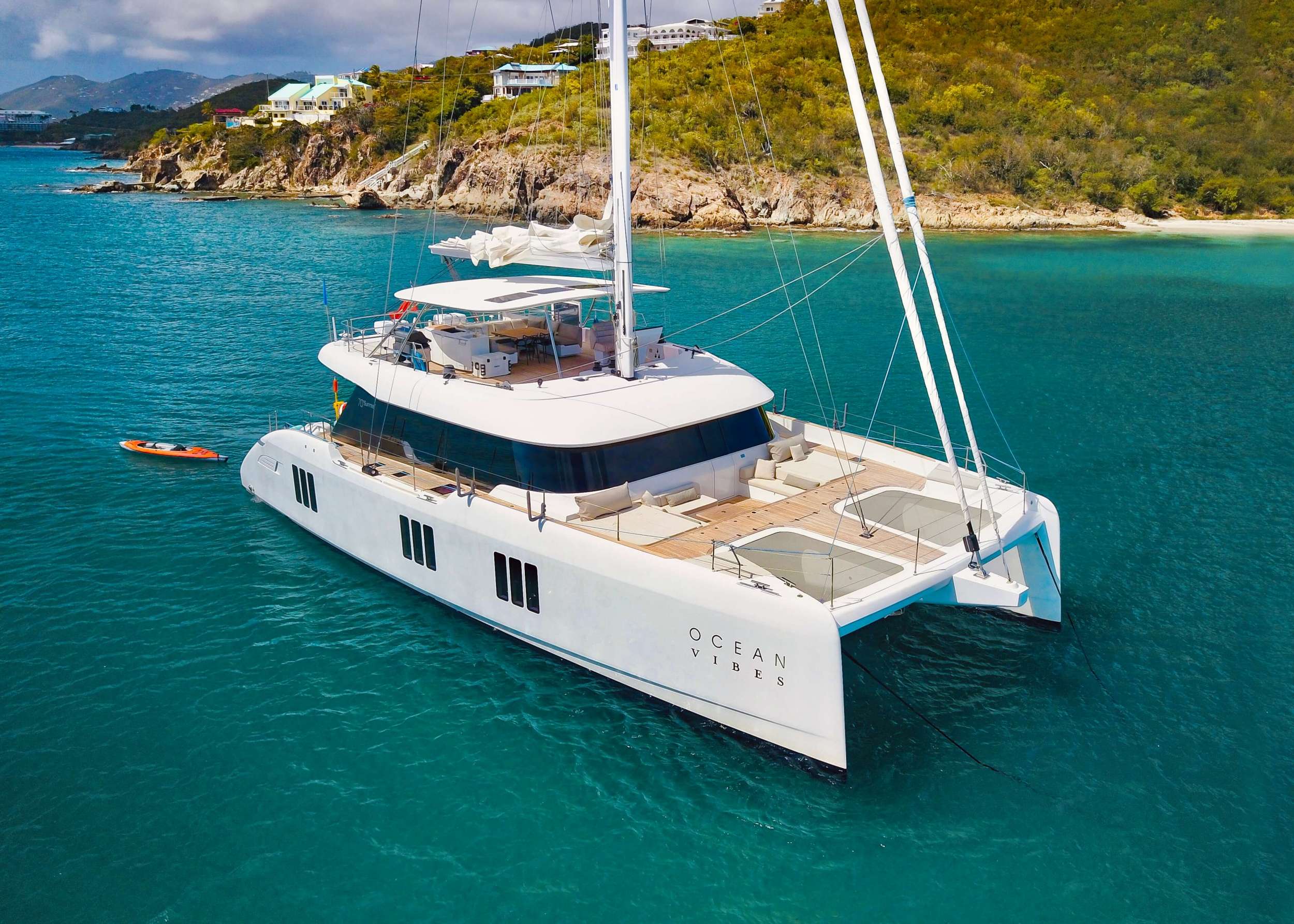 Catamaran Yacht 'OCEAN VIBES', 8 PAX, 3 Crew, 74.00 Ft, 22.00 Meters, Built 2020, Sunreef Yachts