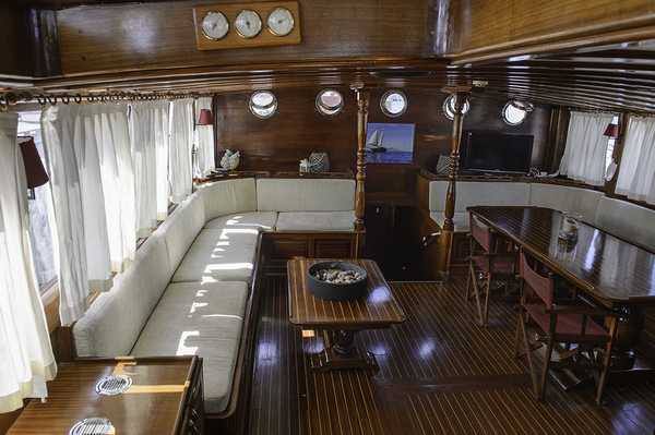 Motor Sailing Yacht 'TERSANE IV', 12 PAX, 3 Crew, 78.00 Ft, 23.00 Meters, Built 2006, Custom, Refit Year 2015-2019