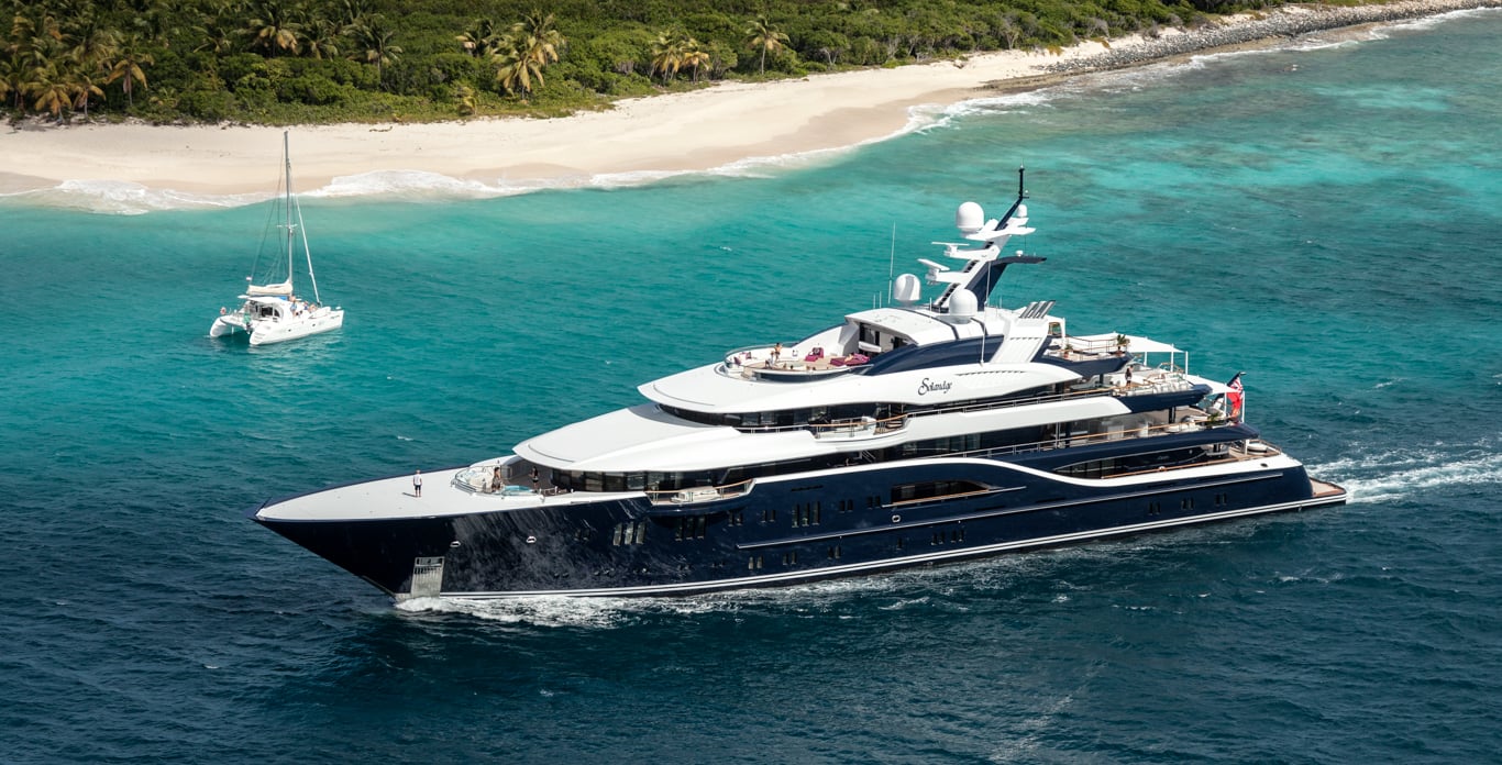 luxury superyacht charter Virgin Islands