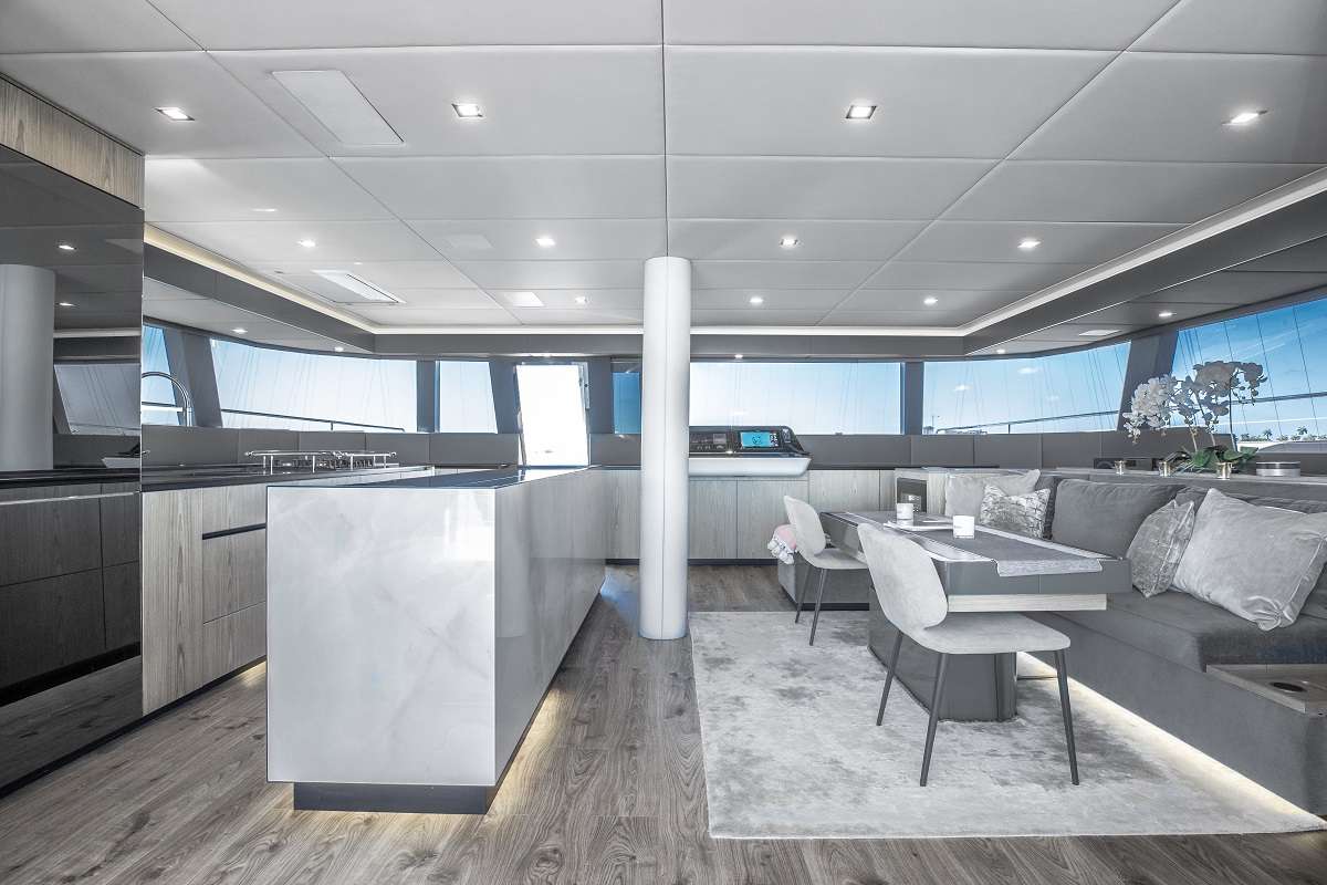 Catamaran Yacht 'AMAYA', 8 PAX, 3 Crew, 60.00 Ft, 18.00 Meters, Built 2019, Sunreef Yachts, Refit Year 2023