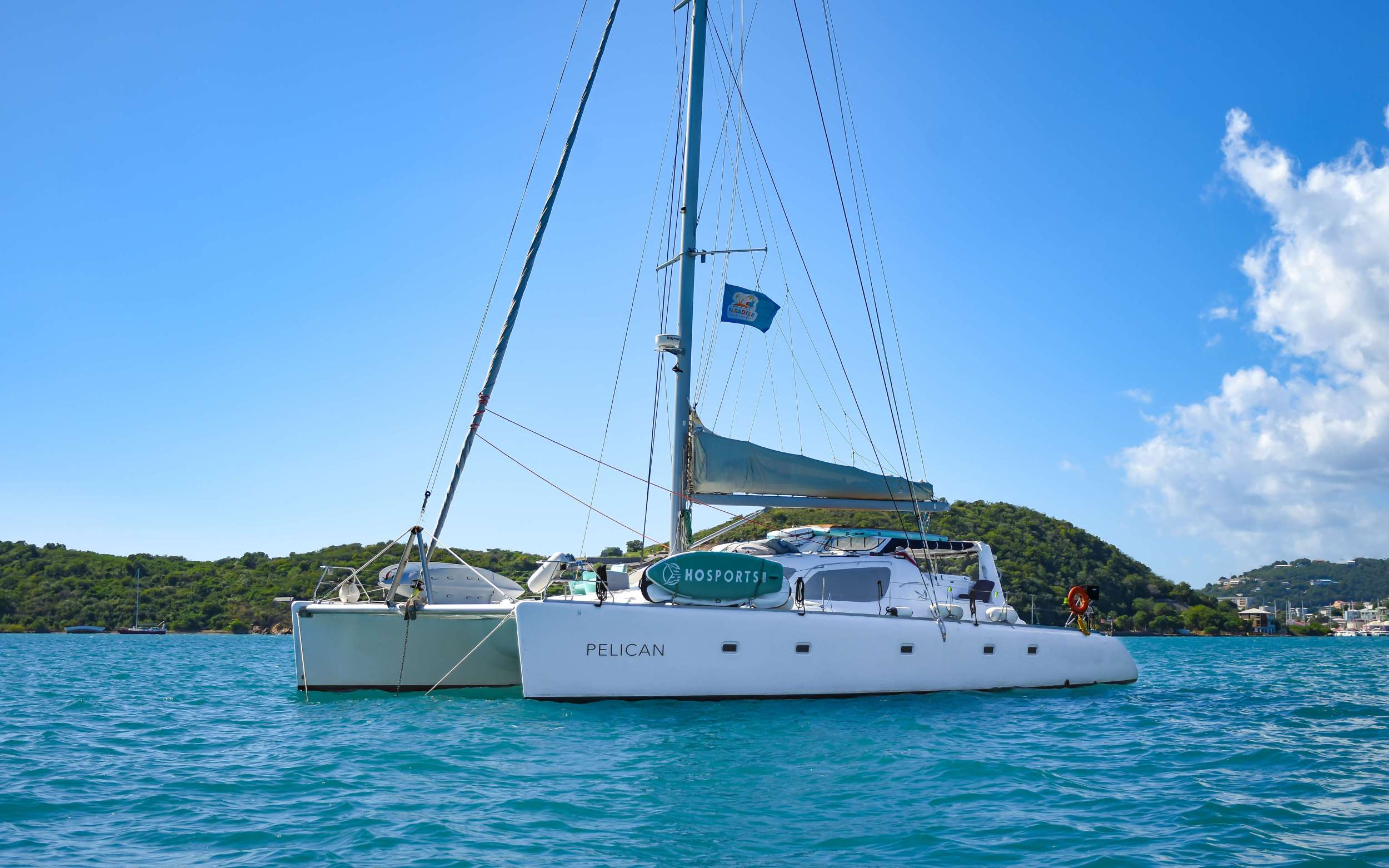 Catamaran Yacht 'PELICAN', 10 PAX, 1 Crew, 58.00 Ft, 17.00 Meters, Built 2002, VOYAGE yacht, Refit Year 2009