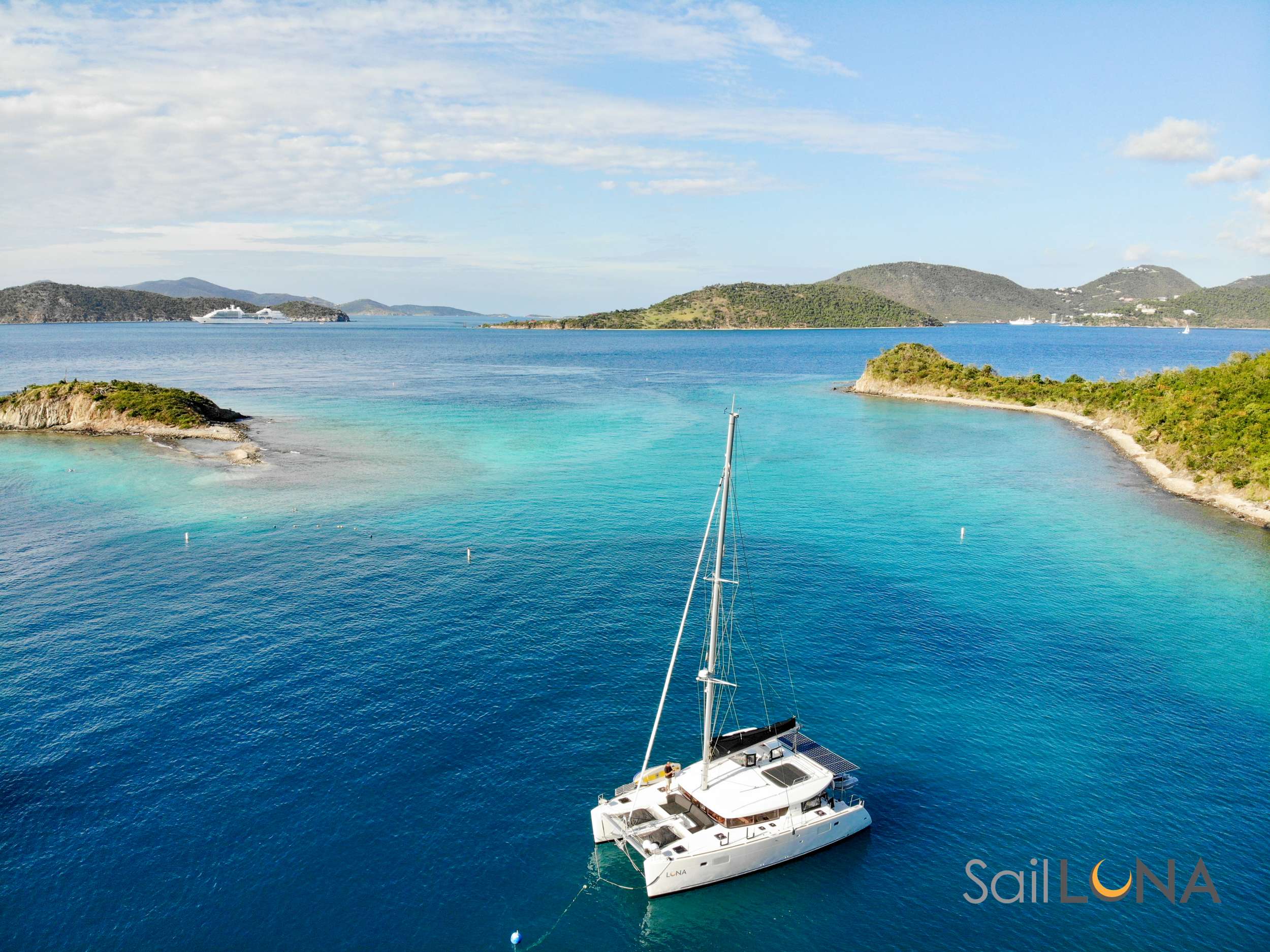 Catamaran Yacht 'LUNA', 6 PAX, 2 Crew, 45.00 Ft, 13.00 Meters, Built 2019, Lagoon