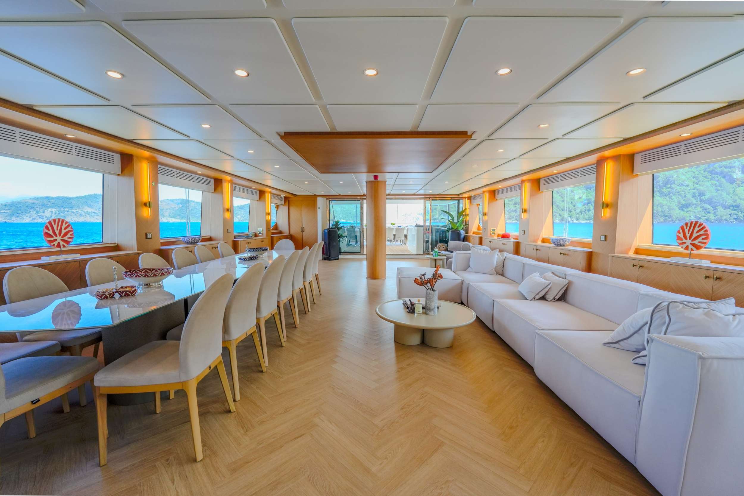 Motor Sailing Yacht 'KING OF THE SEA', 22 PAX, 10 Crew, 154.00 Ft, 47.00 Meters, Built 2025, Custom