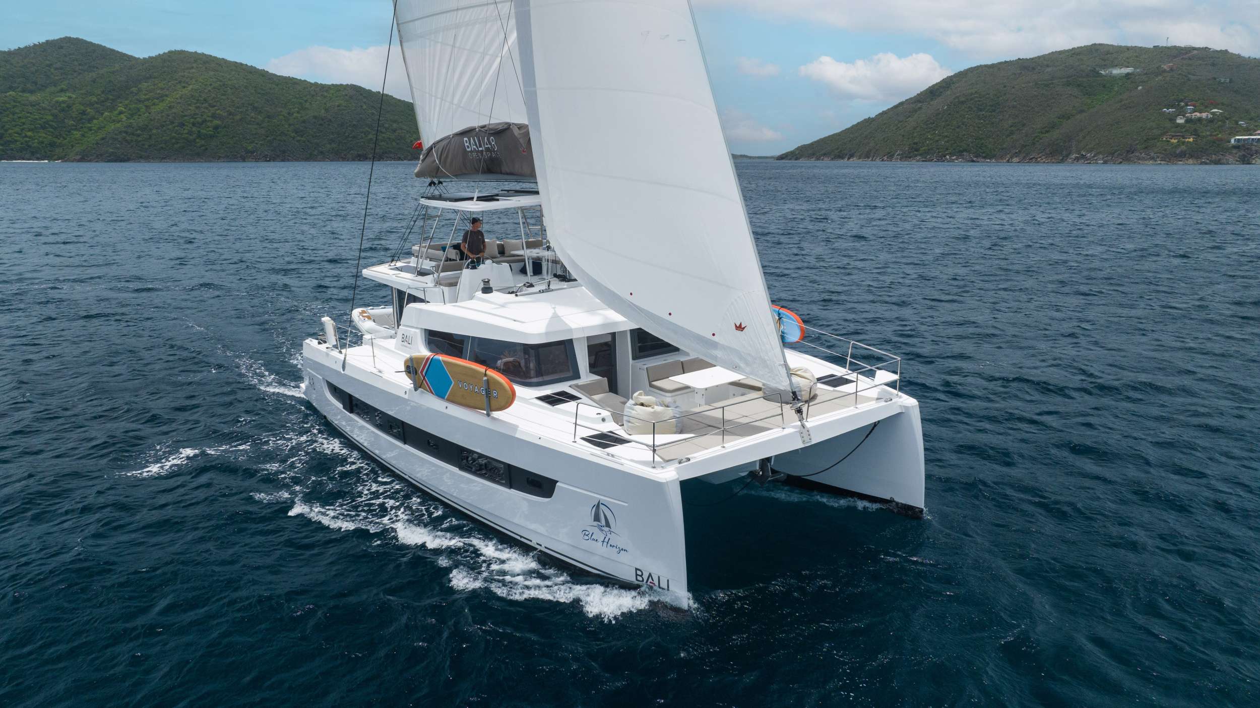 Catamaran Yacht 'BLUE HORIZON', 6 PAX, 2 Crew, 49.00 Ft, 14.00 Meters, Built 2022, Bali Catamarans