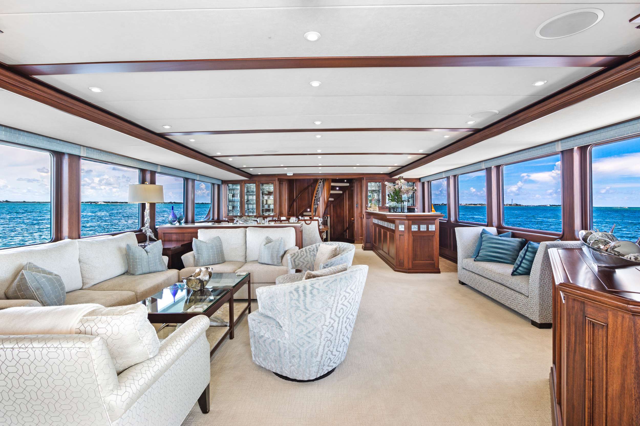 Motor Yacht 'LOOSE ENDS' Main Salon, 10 PAX, 6 Crew, 113.00 Ft, 34.00 Meters, Built 2003, Burger, Refit Year 2023