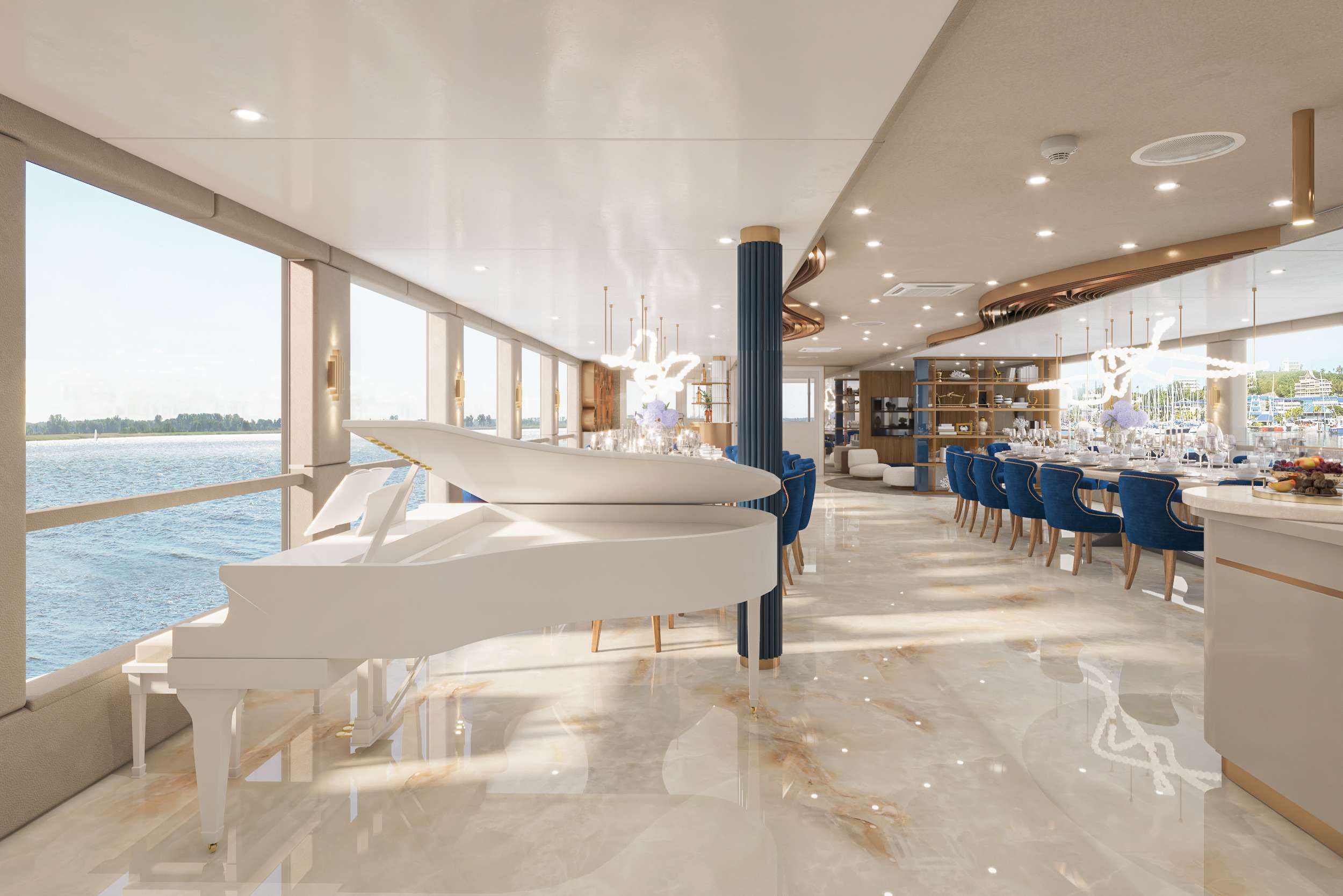 Motor Yacht 'BELLA', 21 PAX, 157.00 Ft, 47.00 Meters, Built 2019, Custom, Refit Year 2024