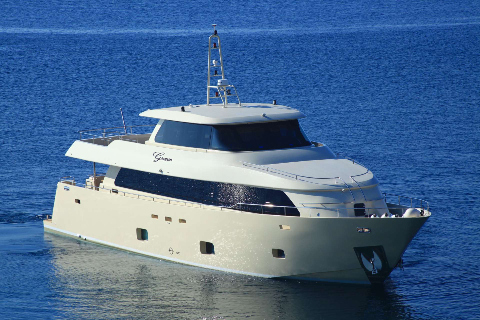 Motor Yacht 'GRACE', 10 PAX, 5 Crew, 91.00 Ft, 28.00 Meters, Built 2013, Aegean Build