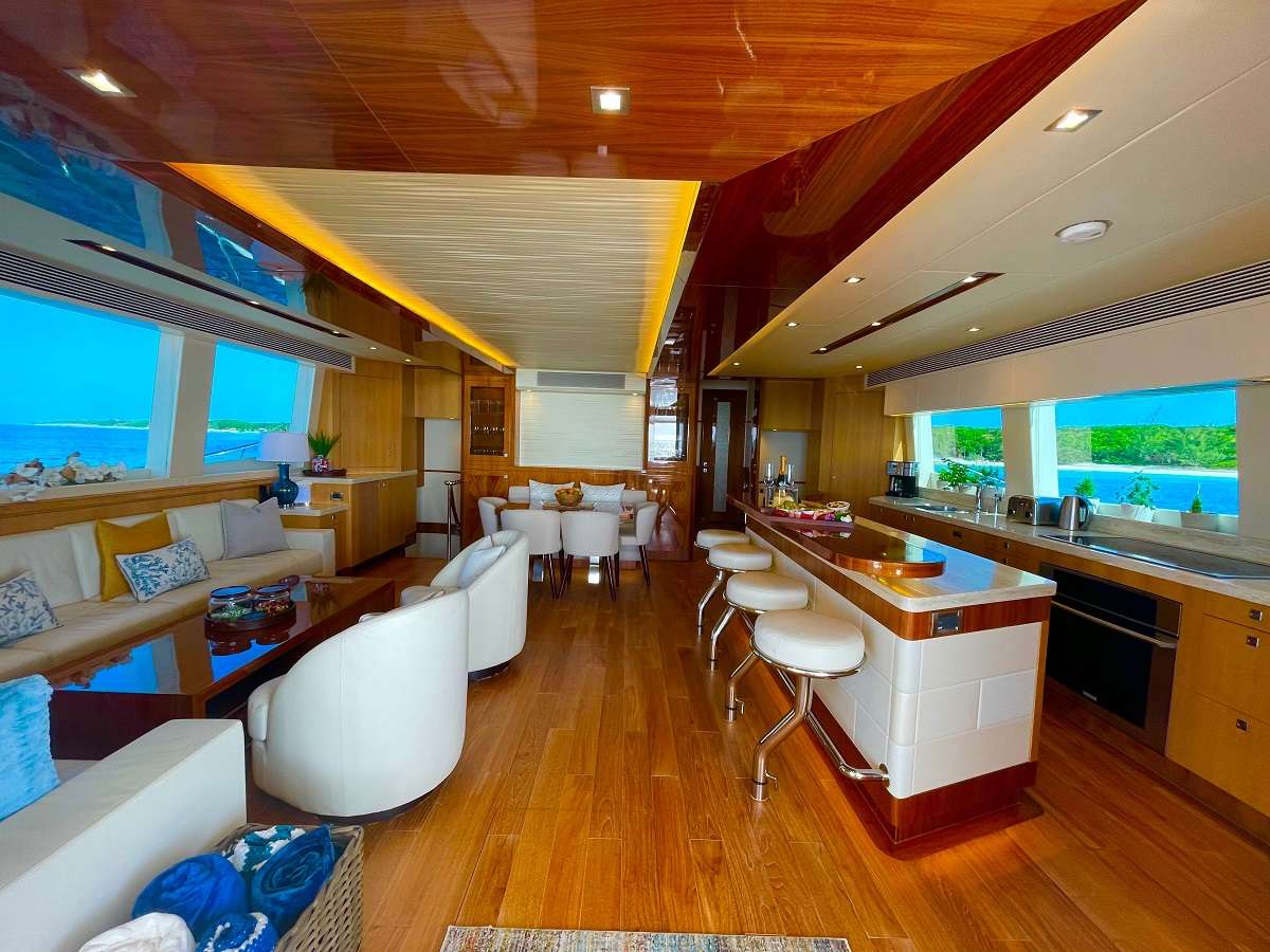 Catamaran Yacht 'SEAGLASS 74' Spacious Main Deck Salon, 8 PAX, 3 Crew, 74.00 Ft, 22.00 Meters, Built 2018, Horizon, Refit Year 2021