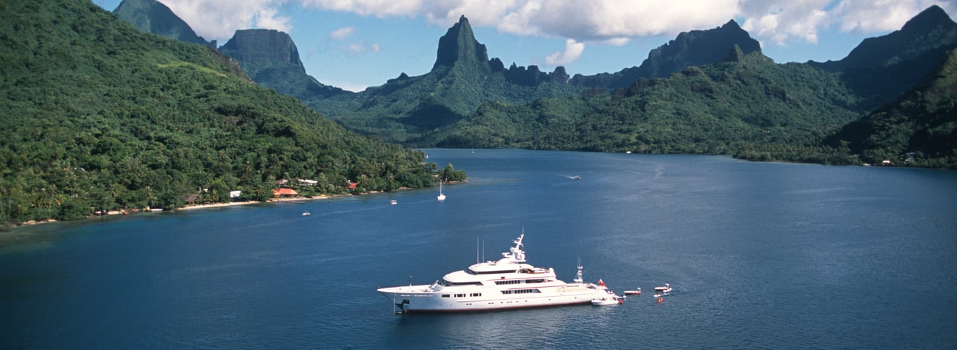 superyacht cruising