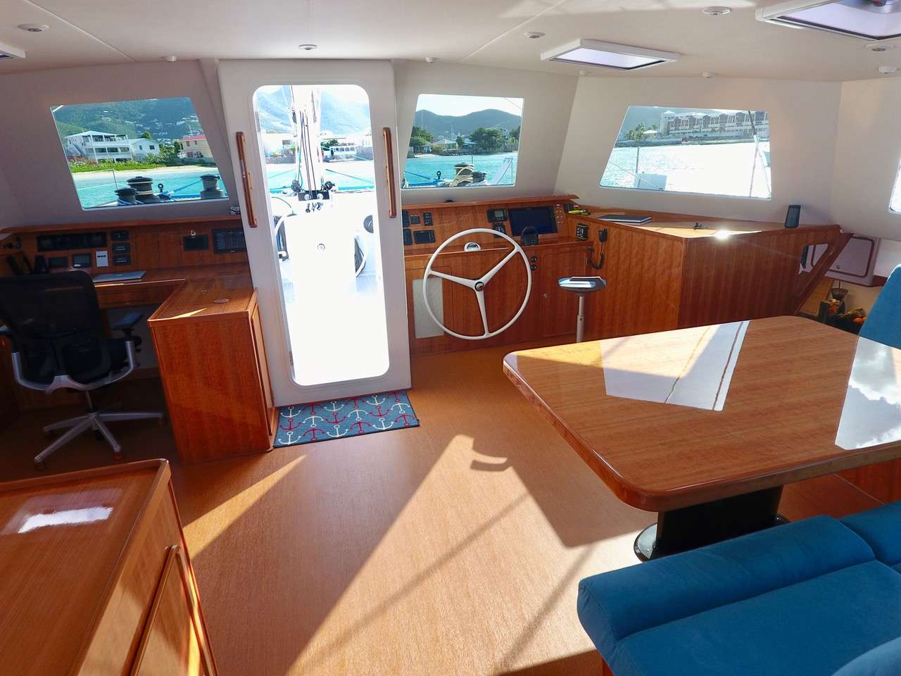 Catamaran Yacht 'SKYLARK' Saloon and interior helm station, 6 PAX, 2 Crew, 72.00 Ft, 21.00 Meters, Built 2018, ., Refit Year 2022