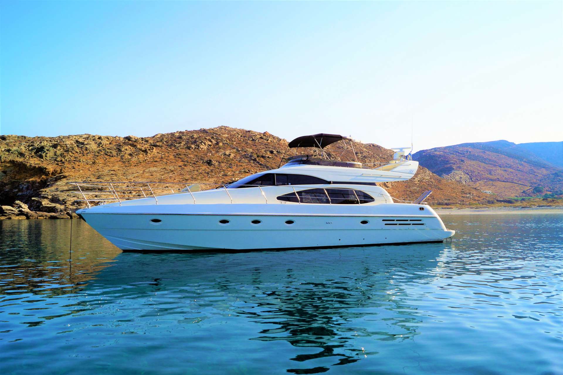 Motor Yacht 'AVENTURA II', 6 PAX, 2 Crew, 58.00 Ft, 17.00 Meters, Built 2000, Azimut, Refit Year 2017
