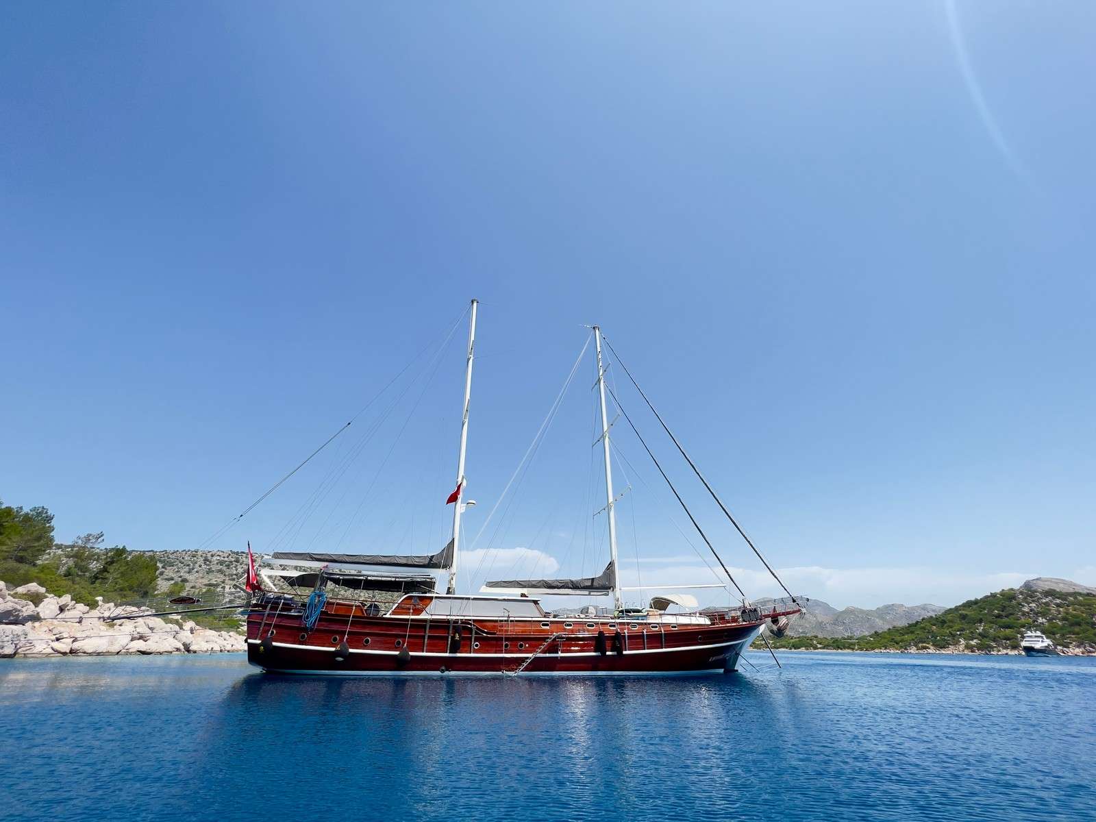 Motor Sailing Yacht 'KAPTAN MEHMET BUGRA', 18 PAX, 6 Crew, 111.00 Ft, 34.00 Meters, Built 2014, Gulet, Refit Year 2022