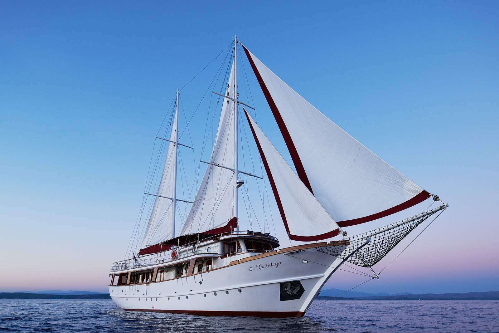 Motor Sailing Yacht 'CATALEYA', 21 PAX, 6 Crew, 111.00 Ft, 34.00 Meters, Built 2009, Custom, Refit Year 2020