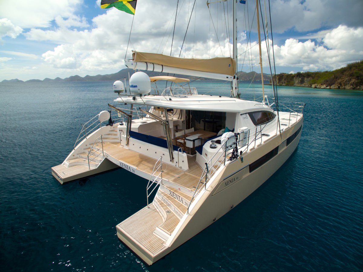 Catamaran Yacht 'XENIA50', 6 PAX, 50.00 Ft, 15.00 Meters, Built 2015, Privilege