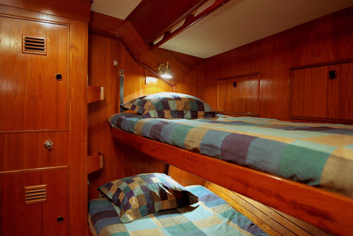 Sailing Yacht 'ICHIBAN' Port side cabin, 8 PAX, 2 Crew, 70.00 Ft, 21.00 Meters, Built 1983, Nautor Swan, Refit Year 2013