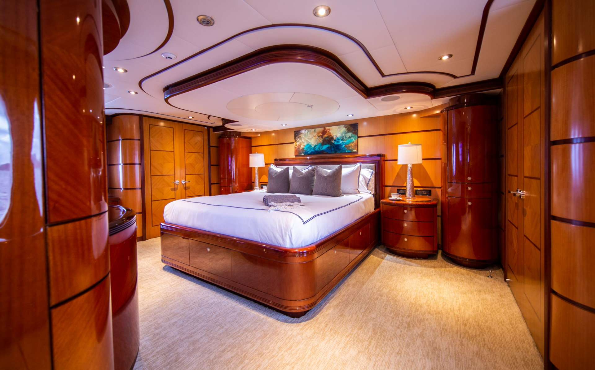 Motor Yacht 'JUST ENOUGH' Master Stateroom, 11 PAX, 9 Crew, 141.00 Ft, 43.00 Meters, Built 2012, ., Refit Year 2018
