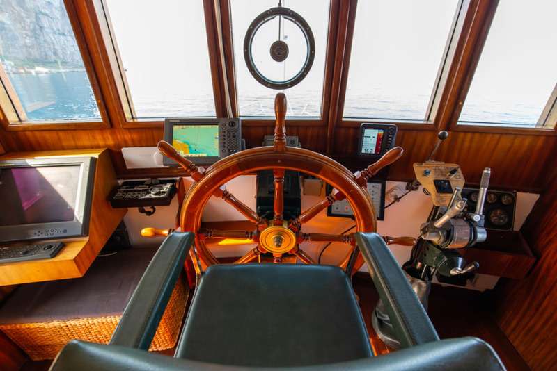 Motor Yacht 'DP MONITOR' Cockpit, 10 PAX, 5 Crew, 98.00 Ft, 30.00 Meters, Built 1991, Benetti, Refit Year 2011/2012/2020