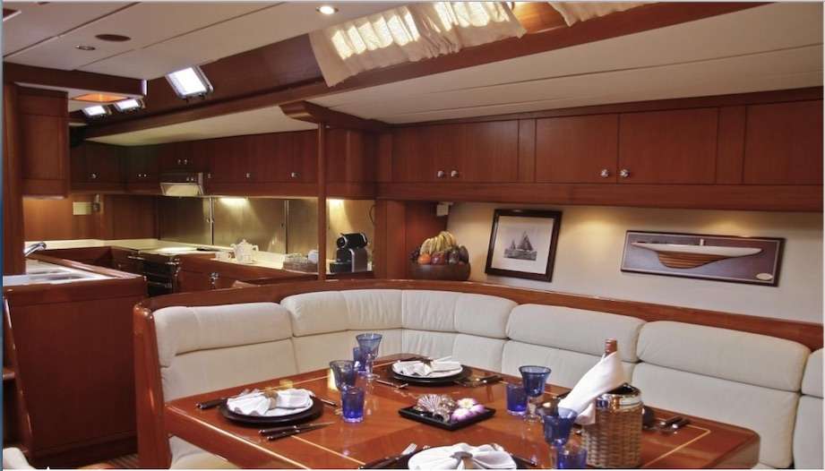 Sailing Yacht 'ASPIRATION' Indoor A/C Dining, 6 PAX, 3 Crew, 87.00 Ft, 26.00 Meters, Built 1998, Nautor Swan, Refit Year 2013