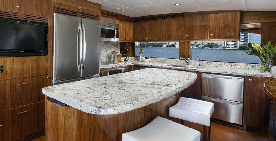 Motor Yacht 'LADY DEENA II' Country kitchen, 8 PAX, 4 Crew, 101.00 Ft, 30.00 Meters, Built 2011, Hargrave, Refit Year 2016