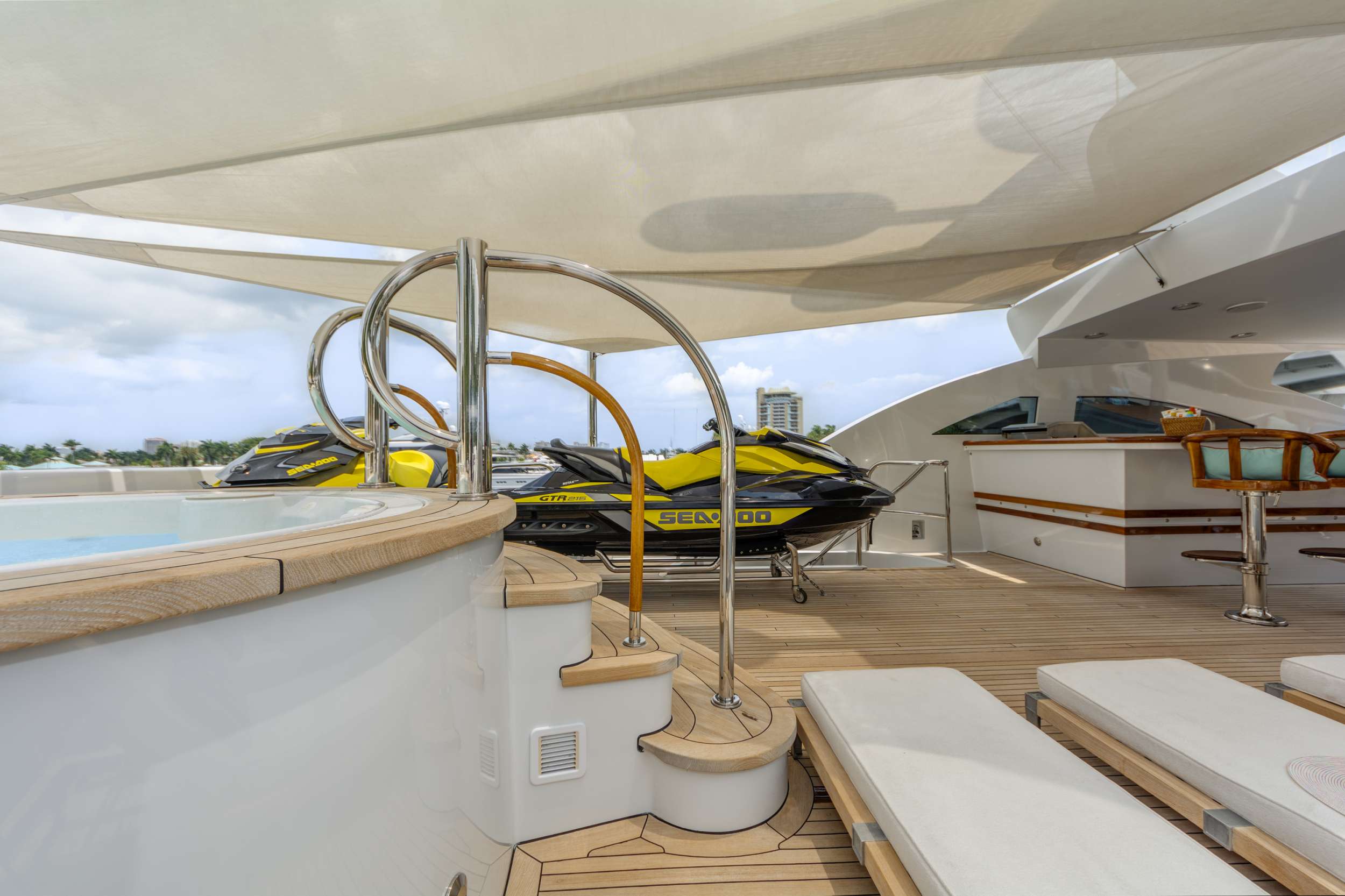 Motor Yacht 'ASPEN ALTERNATIVE' Sun Deck, 10 PAX, 9 Crew, 164.00 Ft, 50.00 Meters, Built 2010, Trinity Yachts, Refit Year 2022