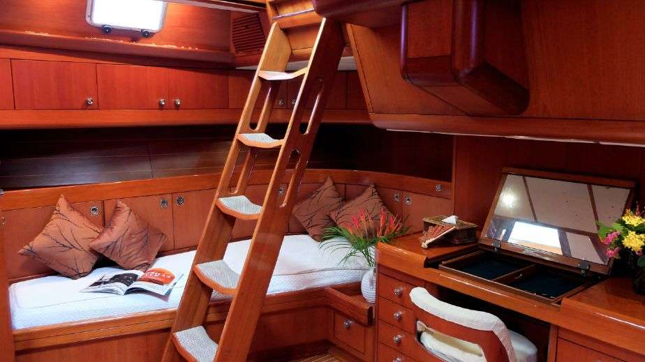 Sailing Yacht 'ASPIRATION' Master Cabin Private outdoor access, 6 PAX, 3 Crew, 87.00 Ft, 26.00 Meters, Built 1998, Nautor Swan, Refit Year 2013