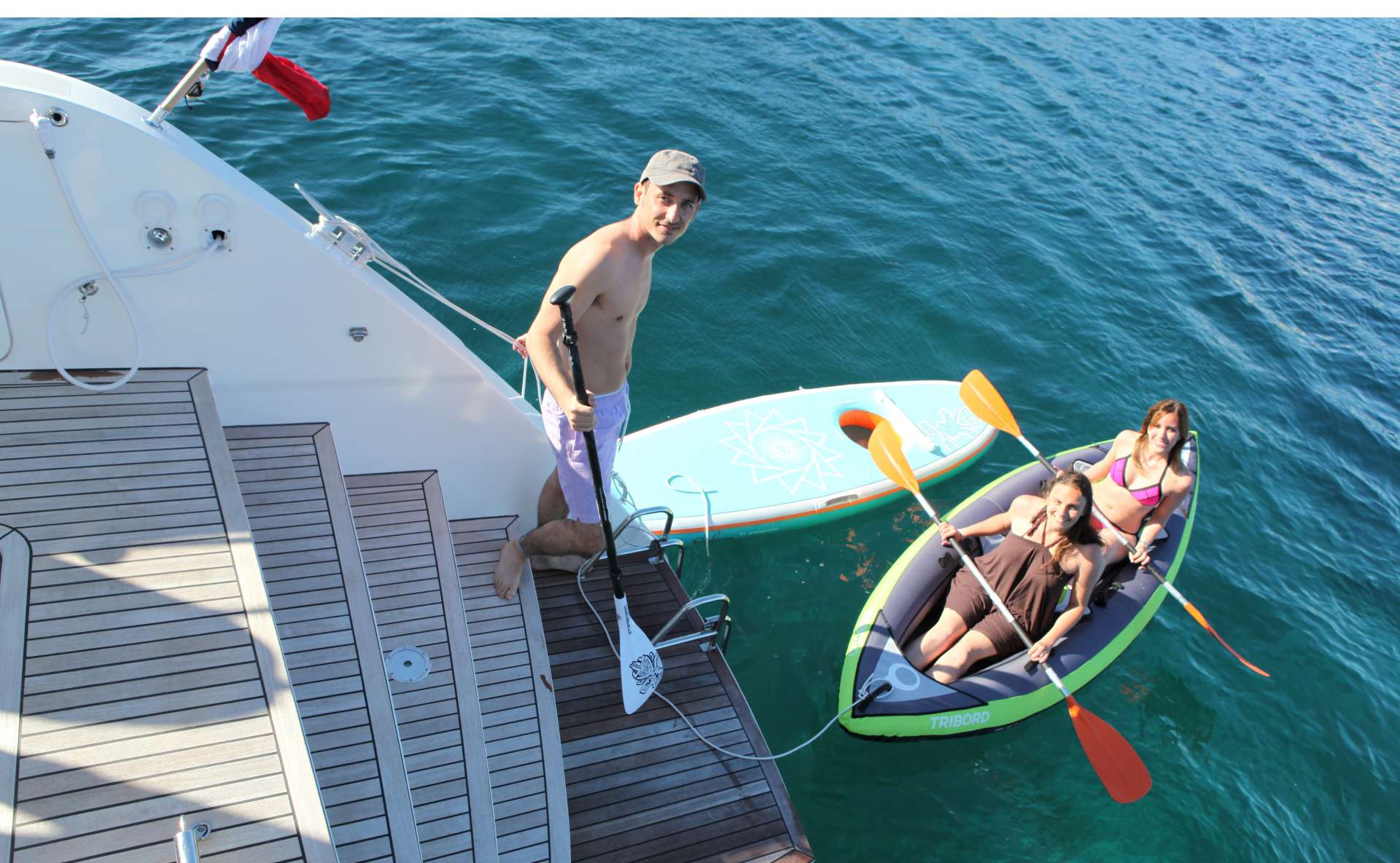 Catamaran Yacht 'LADY M' Kayaks for 2!, 6 PAX, 2 Crew, 62.00 Ft, 18.00 Meters, Built 2015, Lagoon